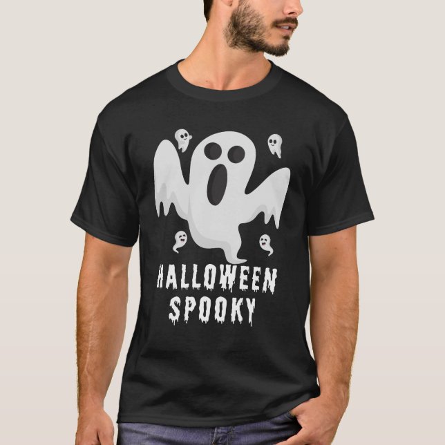 Camiseta espeluznante de Halloween - ¡Acepta la fa (Anverso)
