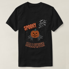 Camiseta espeluznante de Halloween, Camiseta linda