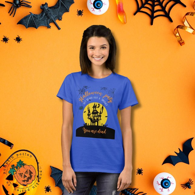 Camiseta espeluznante de Halloween - Casa embrujad (Subido por el creador)