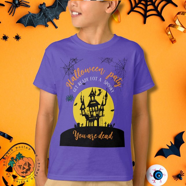 Camiseta espeluznante de Halloween - Casa embrujad (Subido por el creador)