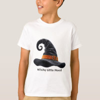 Camiseta espeluznante de Halloween con sombrero de