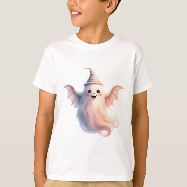 Camiseta espeluznante de Halloween - Famoso fantas (Anverso)
