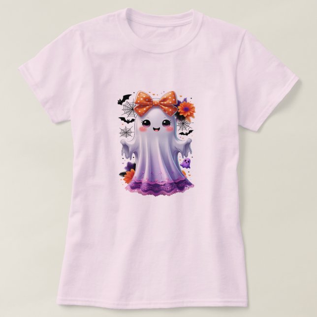 Camiseta espeluznante de Halloween - Tee gráfico d (Diseño del anverso)
