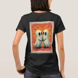 Camiseta Espeluznante estampilla de novias Halloween