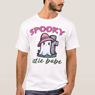Camiseta Espeluznante Ghoul de Babe Feliz Halloween Sterry