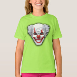 Camiseta Espeluznante Halloween del Carnaval de Payaso