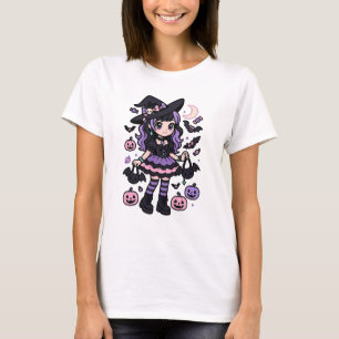 Camiseta Espeluznante ilustracion gótico de Halloween
