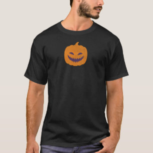 Camiseta Espeluznante imagen de calabaza para Jack-O-Lanter