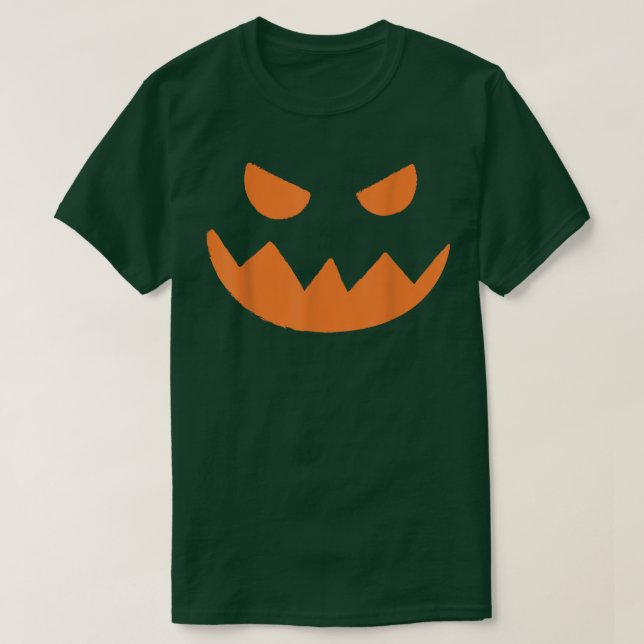 Camiseta Espeluznante Jack O Lantern Halloween Party Pumpki (Diseño del anverso)