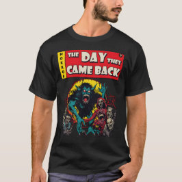 Camiseta Espeluznante libro de historietas de terror de épo