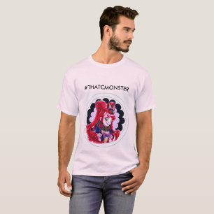 Camiseta espeluznante, linda de CMonster