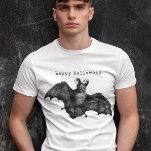 Camiseta Espeluznante murciélago volador Halloween