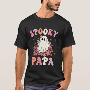 Camiseta Espeluznante papá cumpleaños retro Hippie Hallowee