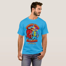 Camiseta Espeluznante Payaso De Rodeo Y Halloween