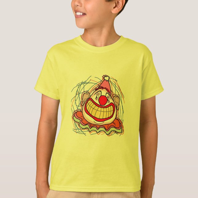 Camiseta Espeluznante Payaso Halloween (Anverso)