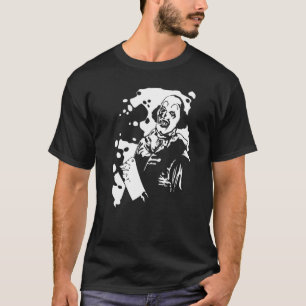 Camiseta Espeluznante Payaso Horror Mal Con Una Halloween A