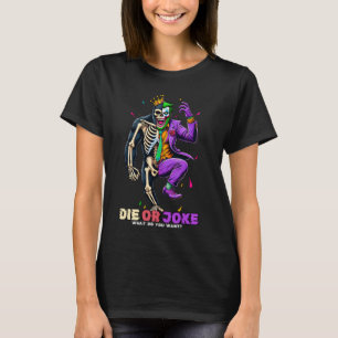 Camiseta Espeluznante rey del esqueleto con corona por fant