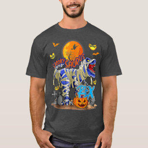 Camiseta Espeluznante Saurus T Rex Mummy Halloween disfraz