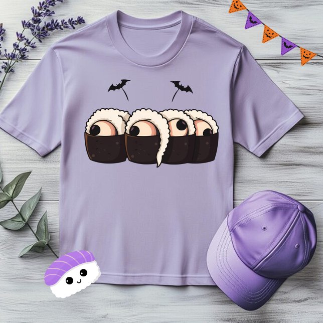 Camiseta Espeluznante sushi con una deliciosa comida de Hal (Subido por el creador)