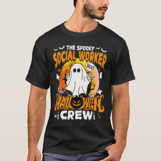 Camiseta Espeluznante trabajador social de Halloween
