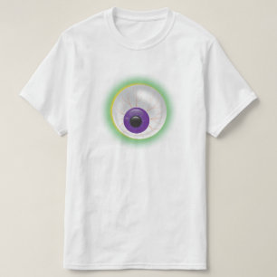 Camiseta Espeluznante Zombie Monster Eyeball Halloween