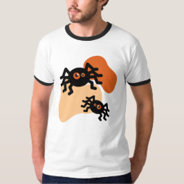 Camiseta Espeluznantes Arañas de Viuda Negra Halloween Mang