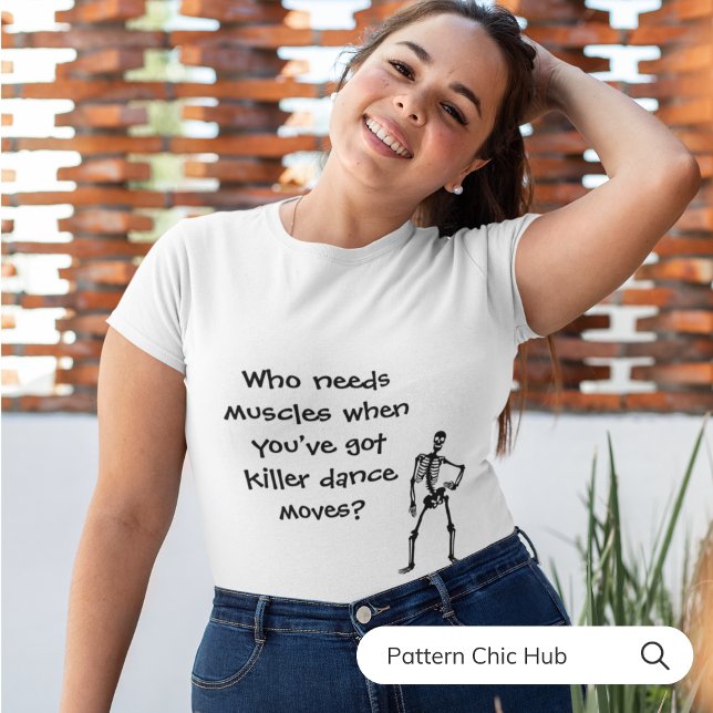 Camiseta Espeluznantes esqueletos de danza gótica divertida (Subido por el creador)