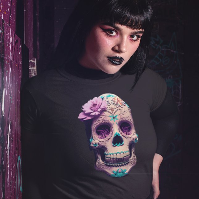 Camiseta Espeluznantes horrores Flores de Candy Gótico (Subido por el creador)
