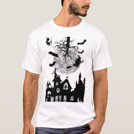 Camiseta Espeluznantes murciélagos vintage Halloween Horror