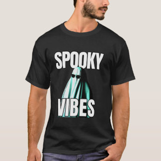 Camiseta Espeluznantes Vibes Tieron Fantasma En Gafas De So