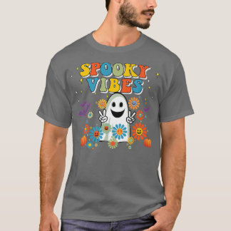 Camiseta Espeluznantes vibraciones tapan la paz de Hallowee