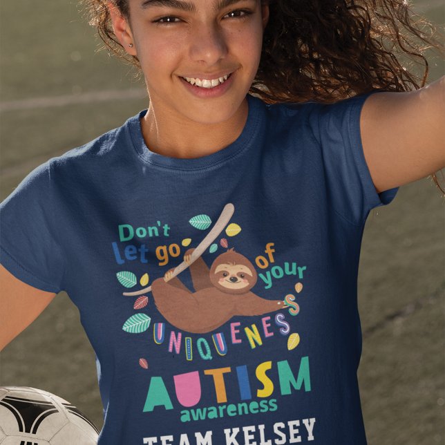 Camiseta Espera a tu singularidad de autismo (Subido por el creador)