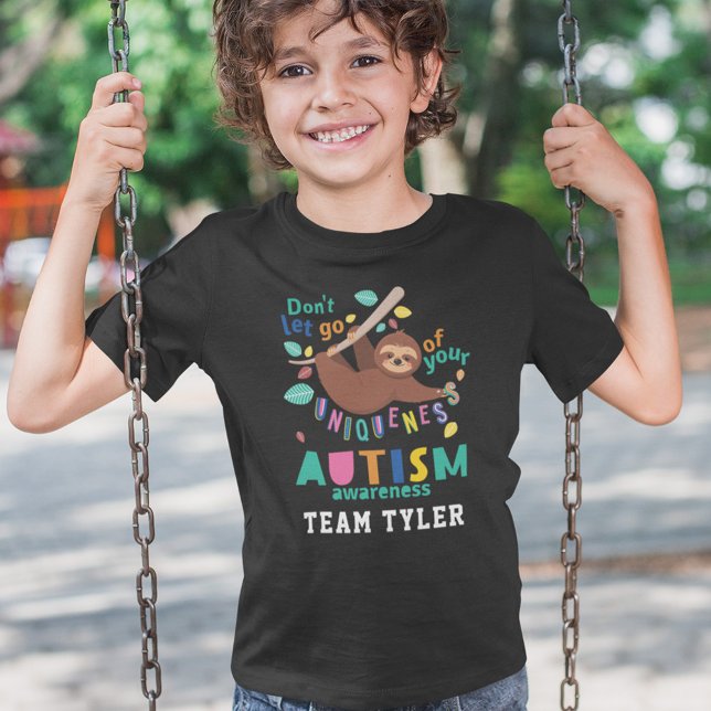 Camiseta Espera a tu singularidad de autismo (Subido por el creador)