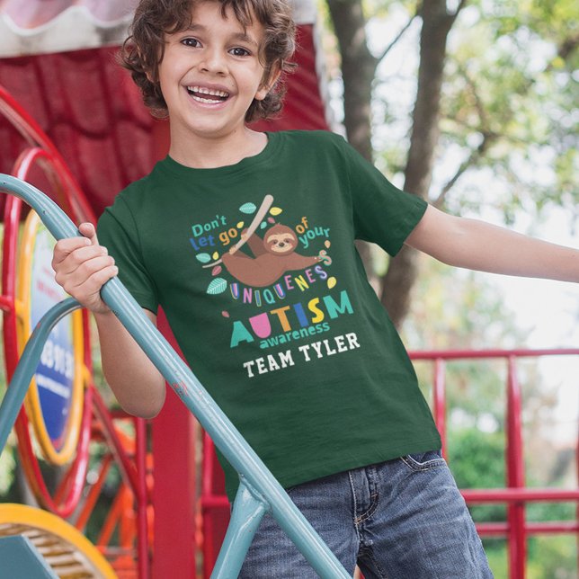 Camiseta Espera a tu singularidad de autismo (Subido por el creador)