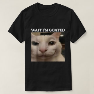 Camiseta Espera, estoy en el diseño de memes de gato