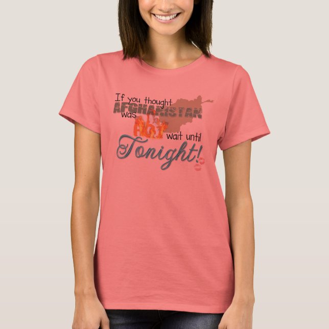 Camiseta ¡Espera hasta esta noche! (Anverso)