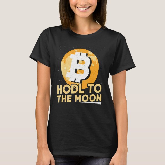 Camiseta Espera Por Querida Vida Bitcoin (Anverso)