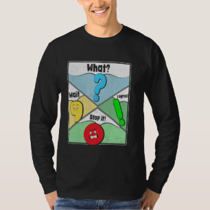 Camiseta Espera Qué Detente Estoy De Acuerdo Puntuación Div