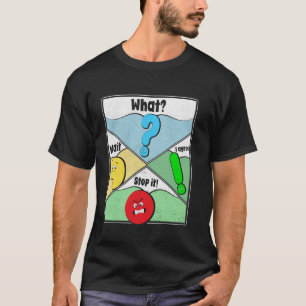 Camiseta Espera Qué Para Lo Acepto Puntuación Divertida Gra