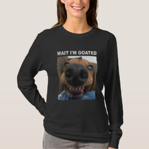 Camiseta Espera, soy Goated Dog Hummer Meme