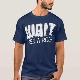 Camiseta Espera, Veo Una Geología De Rock