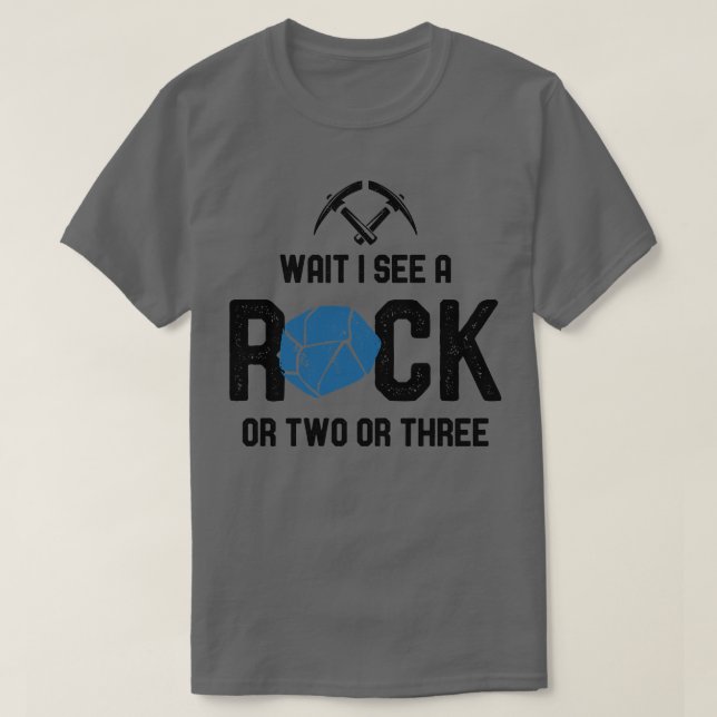 Camiseta Espera, Veo Una Roca 5 (Diseño del anverso)