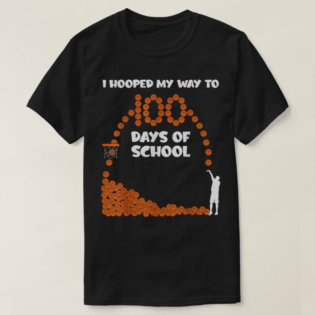 Camiseta Esperaba Mi Camino A Los 100 Días De La Escuela De (Diseño del anverso)