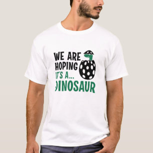 Camiseta Esperamos que sea un dinosaurio