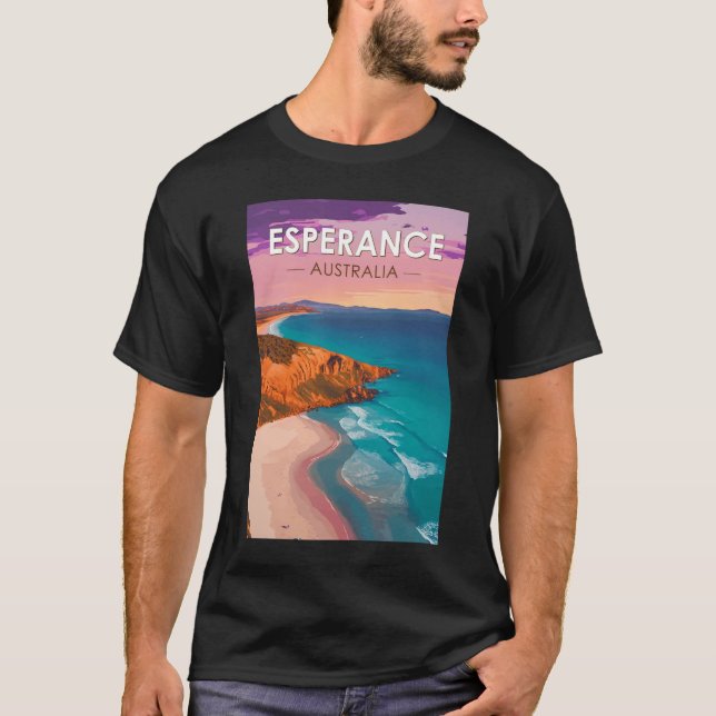 Camiseta Esperance Australia Viaje al arte (Anverso)