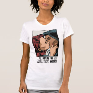 Camiseta Esperando a Esther/Vashti Midrash, judío LGBTQ+