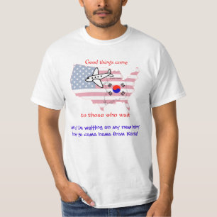 Camiseta Esperando a mi bebé de Corea