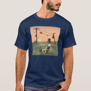 Camiseta Esperando a que la vida suceda