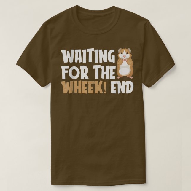 Camiseta Esperando al final de la rueda Guinea Gato Lover (Diseño del anverso)