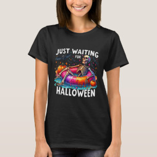 Camiseta Esperando Halloween 1